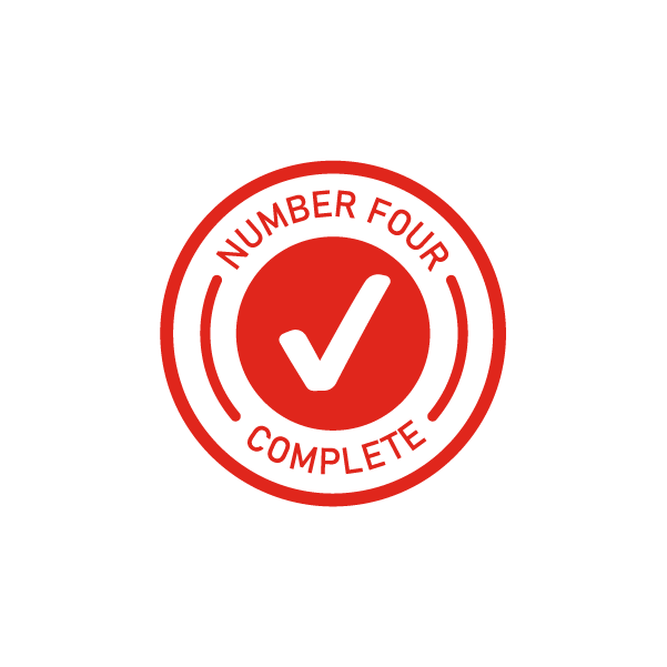 Tour four complete stamp